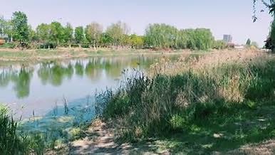 自然风景湖泊4K高清实拍视频素材视频的预览图